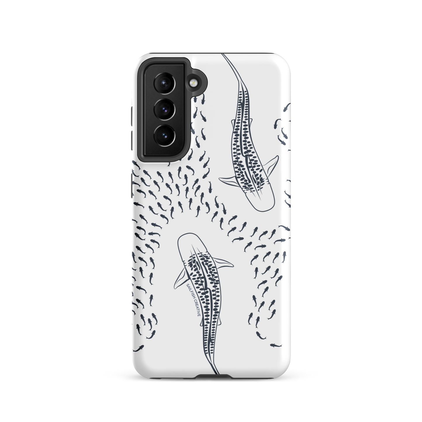 Samsung Phone Case -  Tiger Sharks Outline