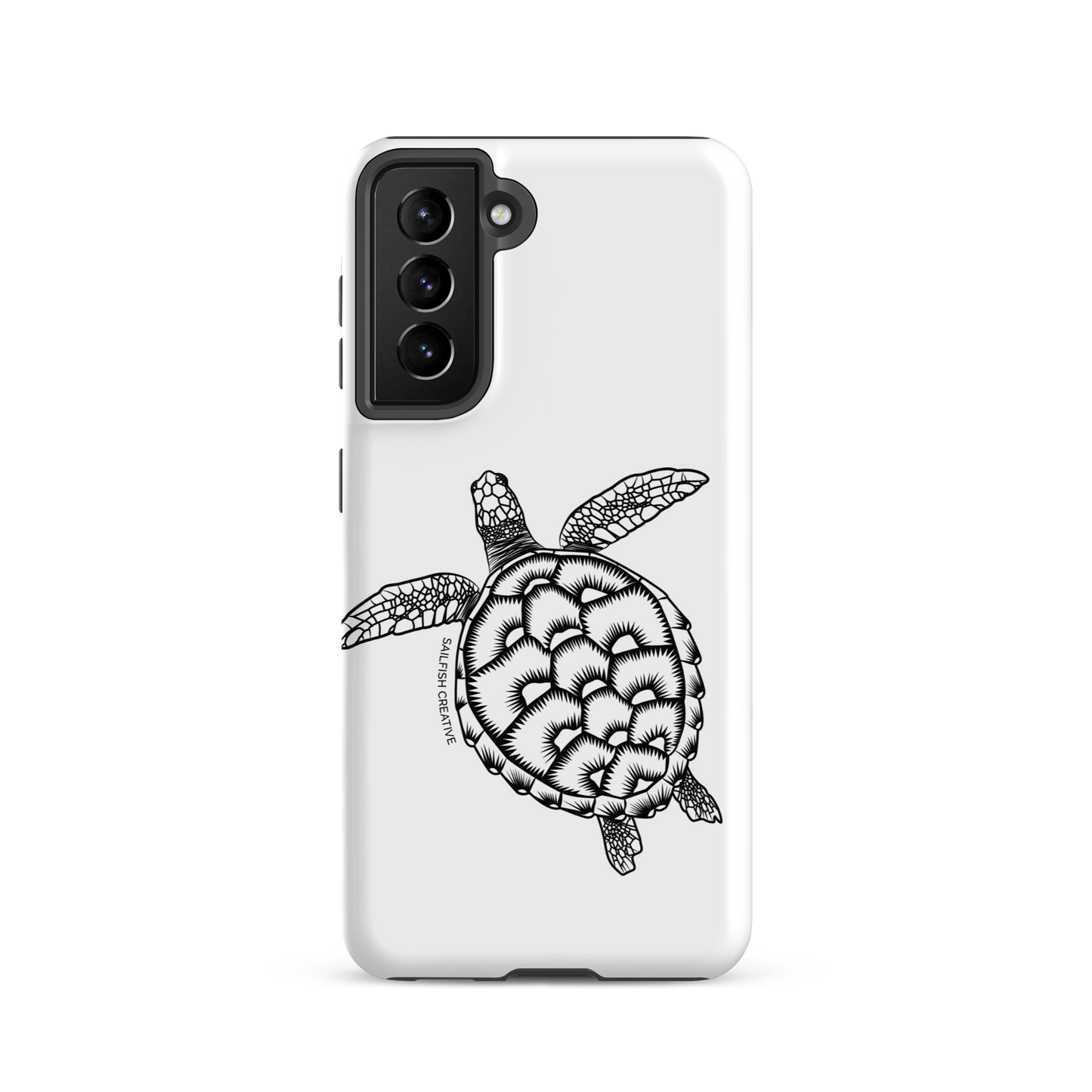 Samsung Phone Case - Turtle Outline