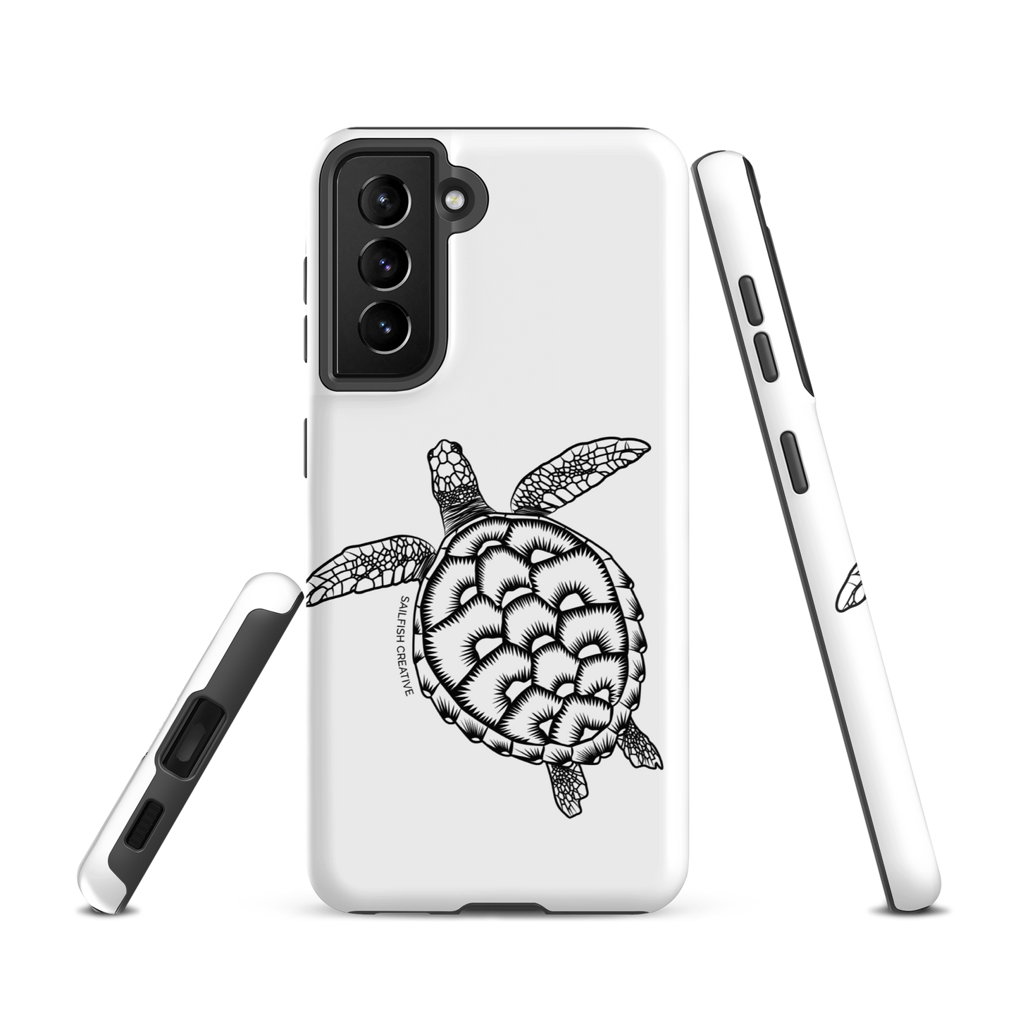 Samsung Phone Case - Turtle Outline