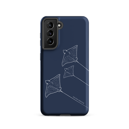 Samsung Phone Case -  Eagle Ray Outline Navy