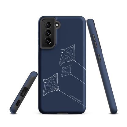 Samsung Phone Case -  Eagle Ray Outline Navy