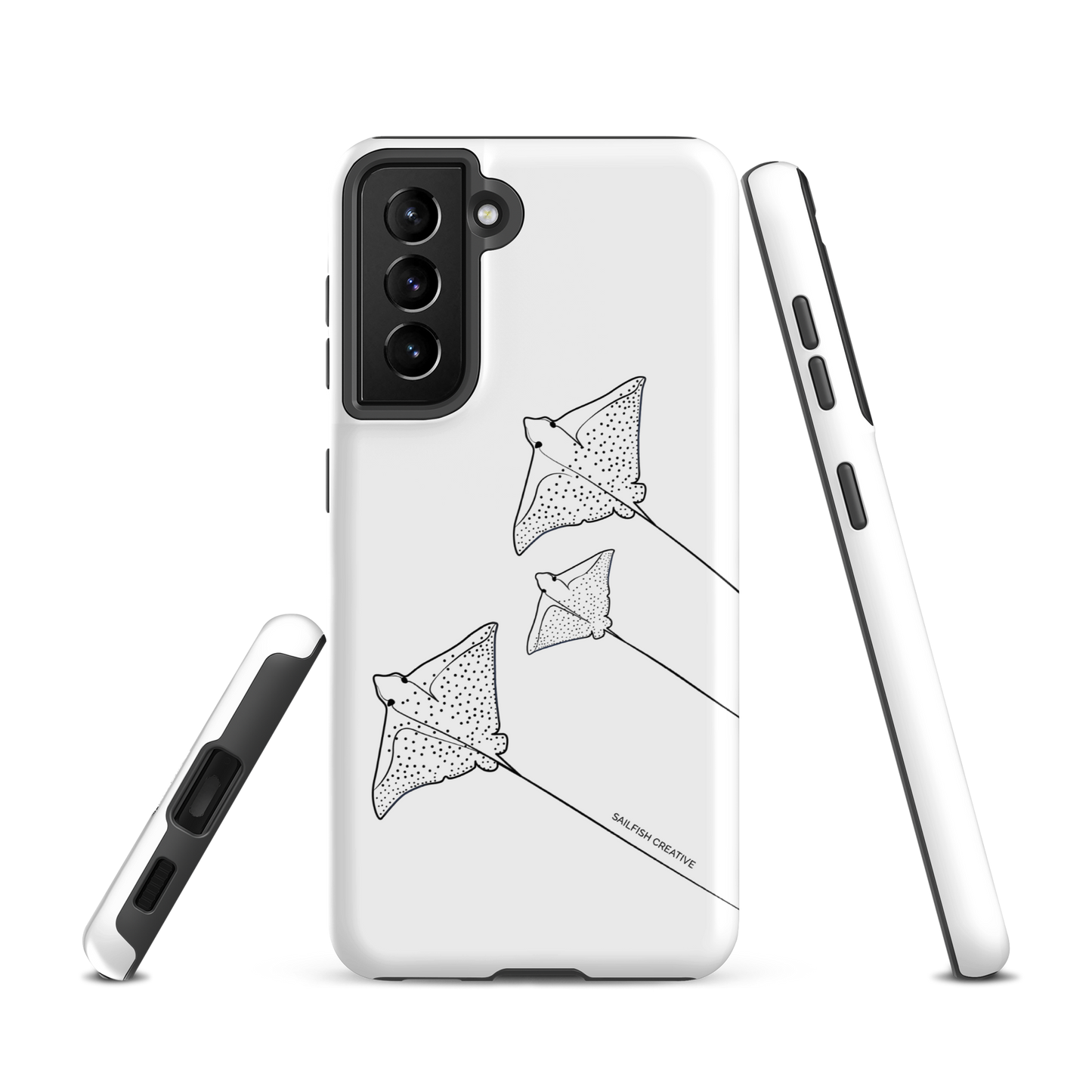 Samsung Phone Case -  Eagle Ray Outline