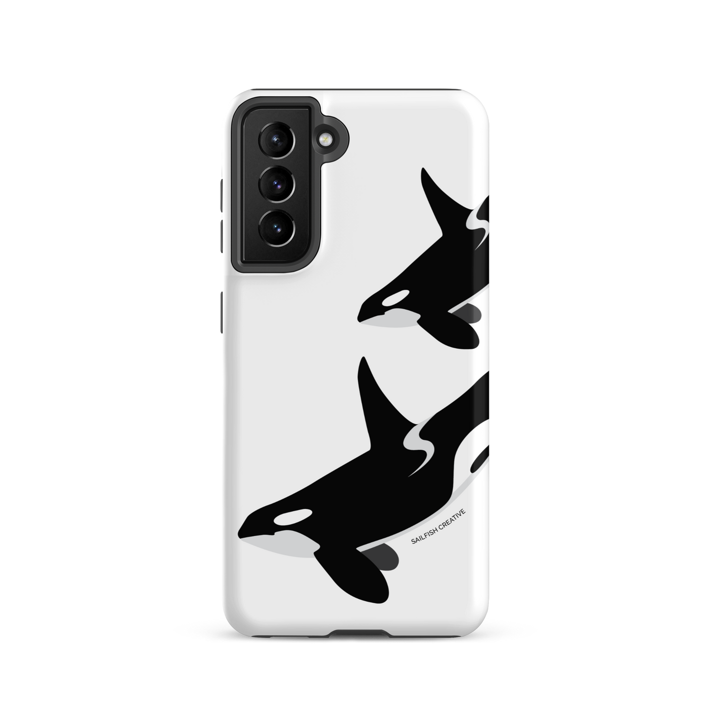 Samsung Phone Case -  Orca Killer Whale White