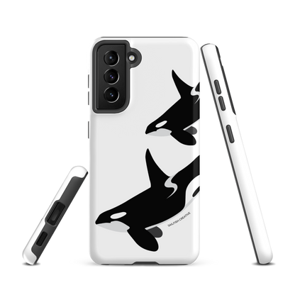 Samsung Phone Case -  Orca Killer Whale White