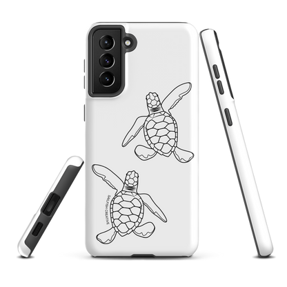 Samsung Phone Case - Turtle Hatchlings Outline