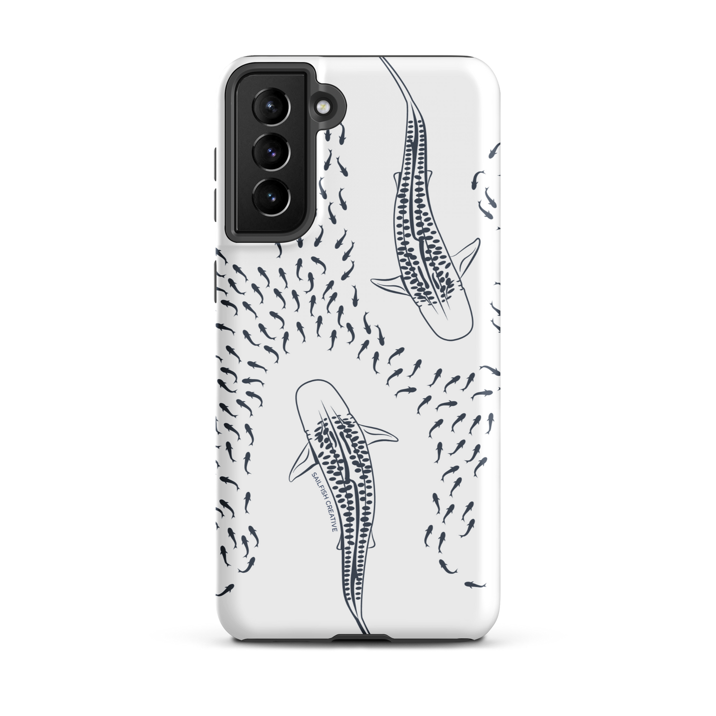 Samsung Phone Case -  Tiger Sharks Outline