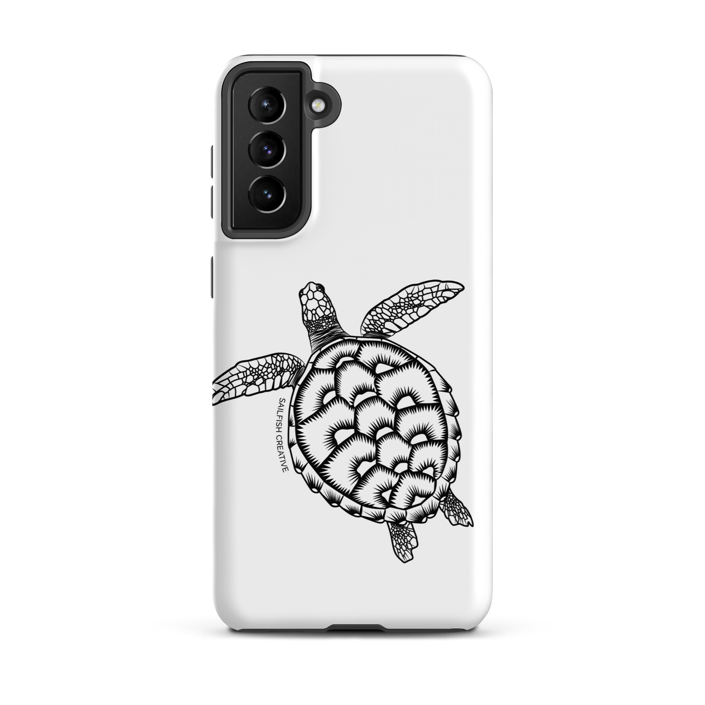 Samsung Phone Case - Turtle Outline