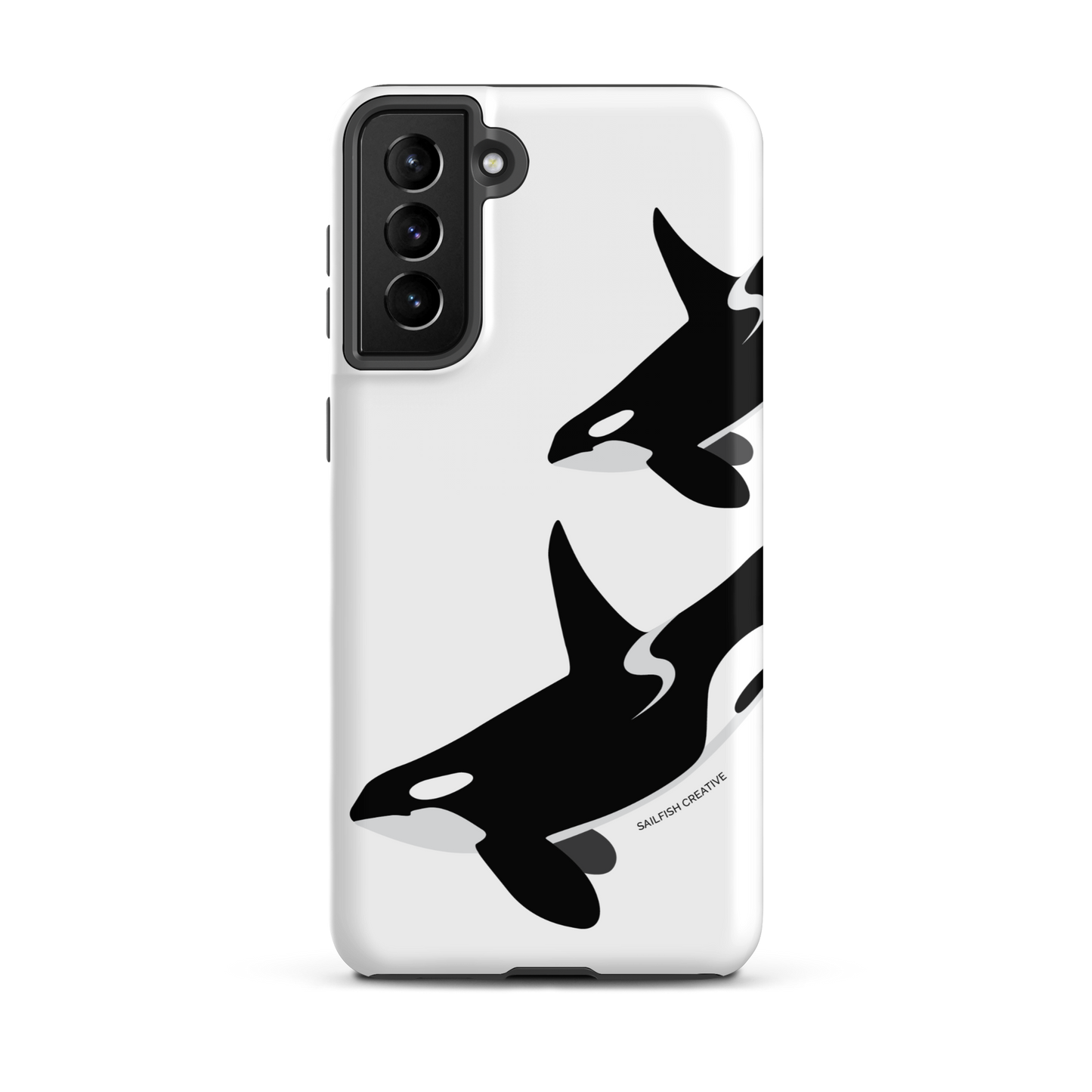 Samsung Phone Case -  Orca Killer Whale White