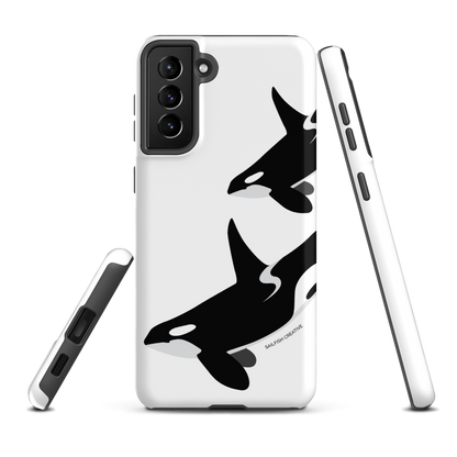 Samsung Phone Case -  Orca Killer Whale White