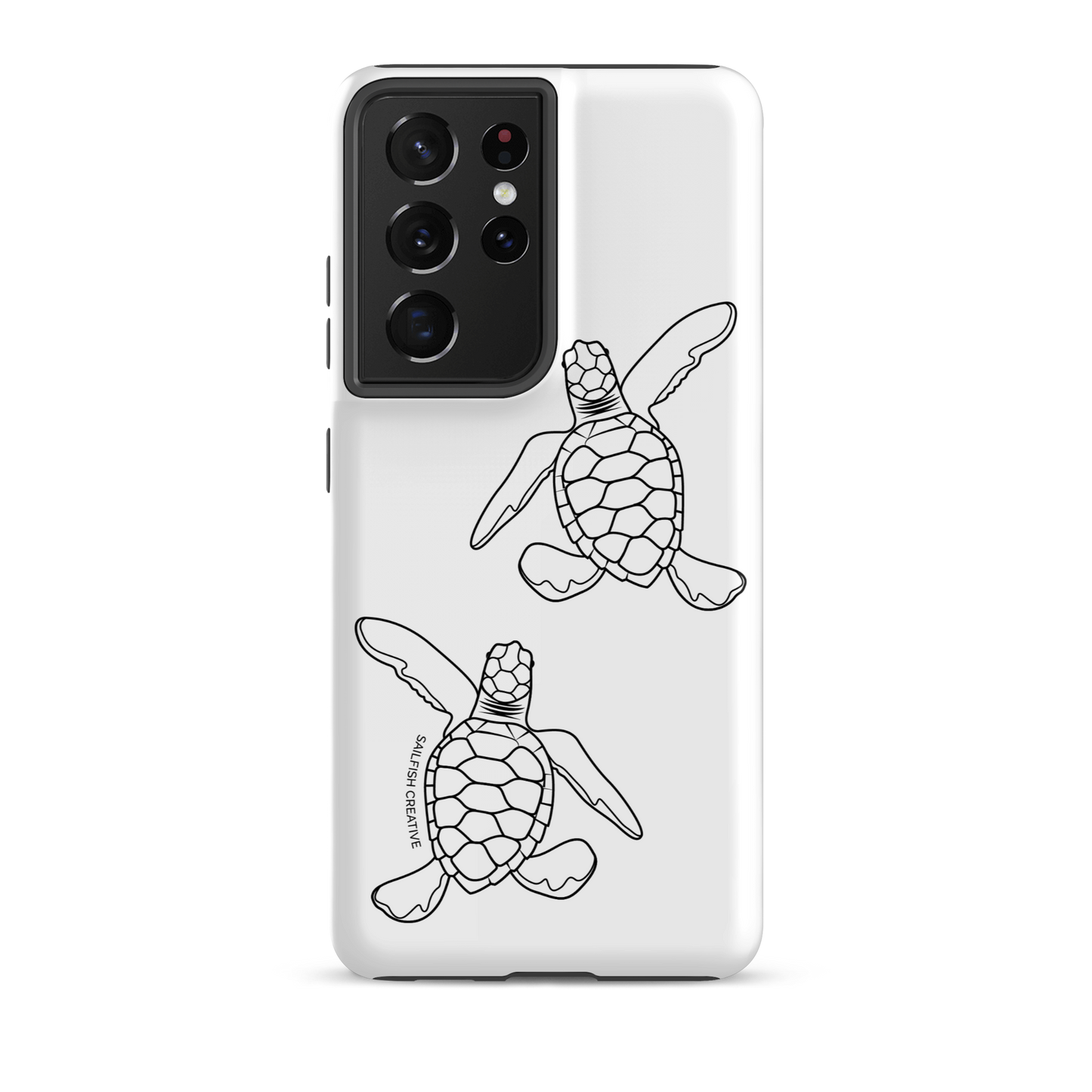 Samsung Phone Case - Turtle Hatchlings Outline