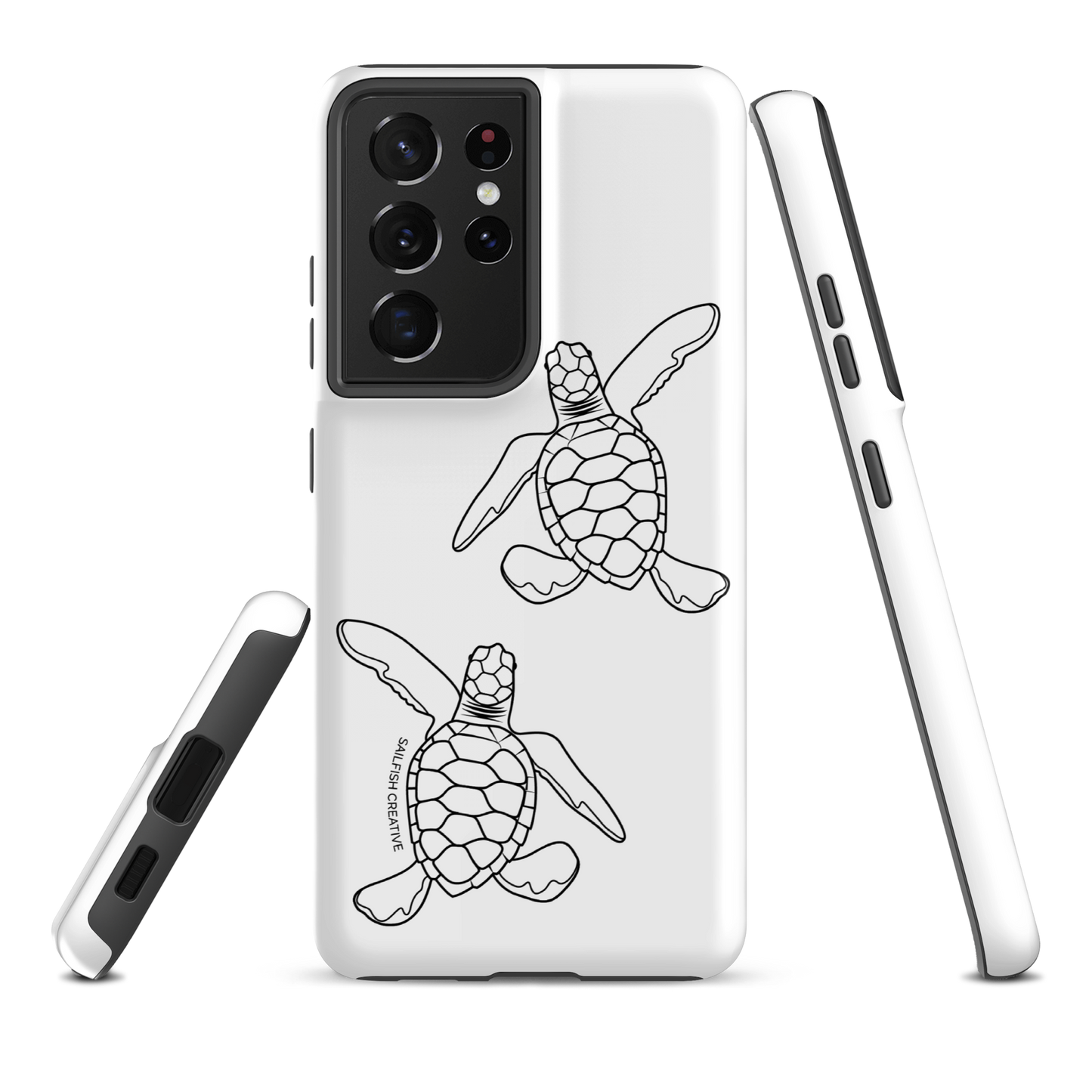 Samsung Phone Case - Turtle Hatchlings Outline