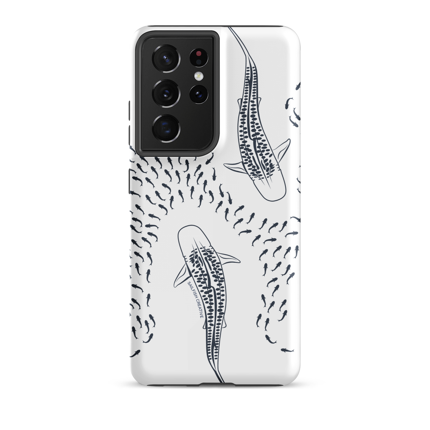 Samsung Phone Case -  Tiger Sharks Outline