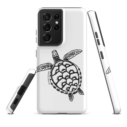 Samsung Phone Case - Turtle Outline