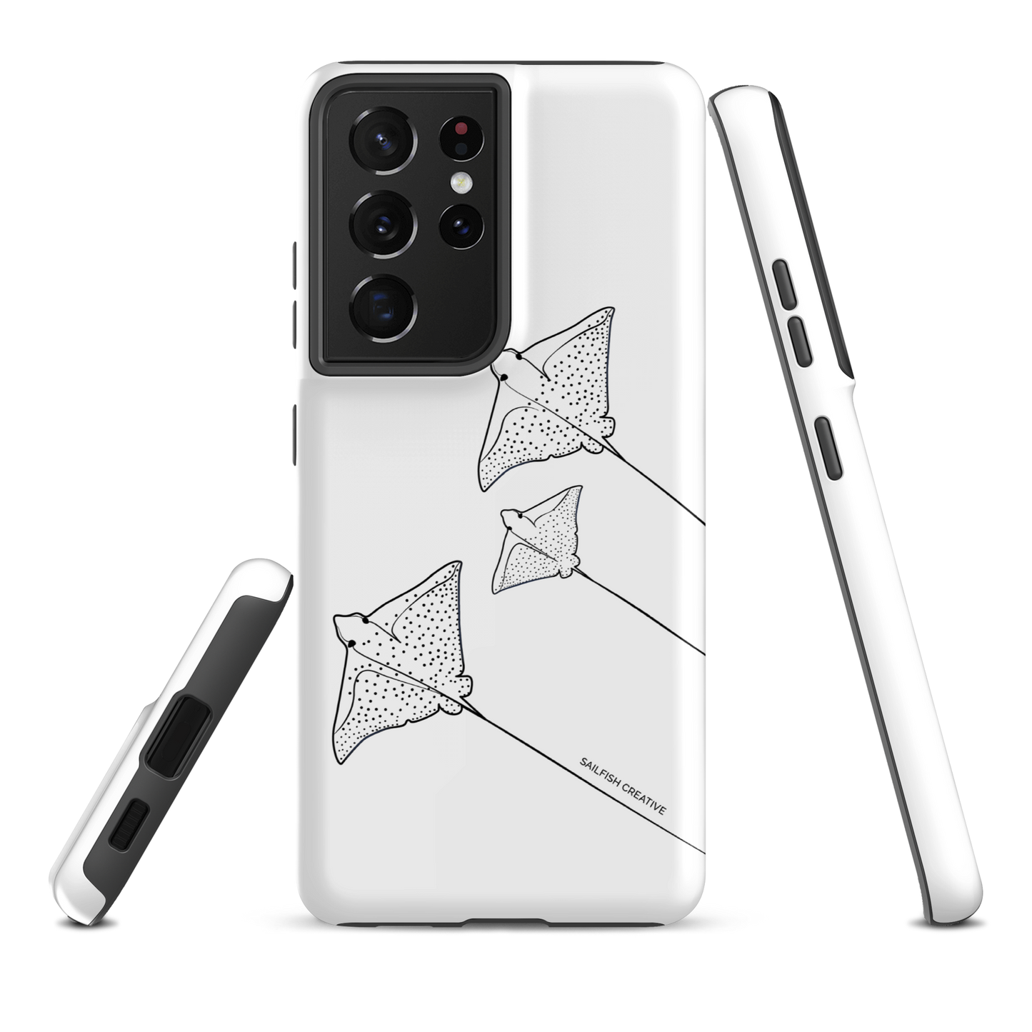 Samsung Phone Case -  Eagle Ray Outline