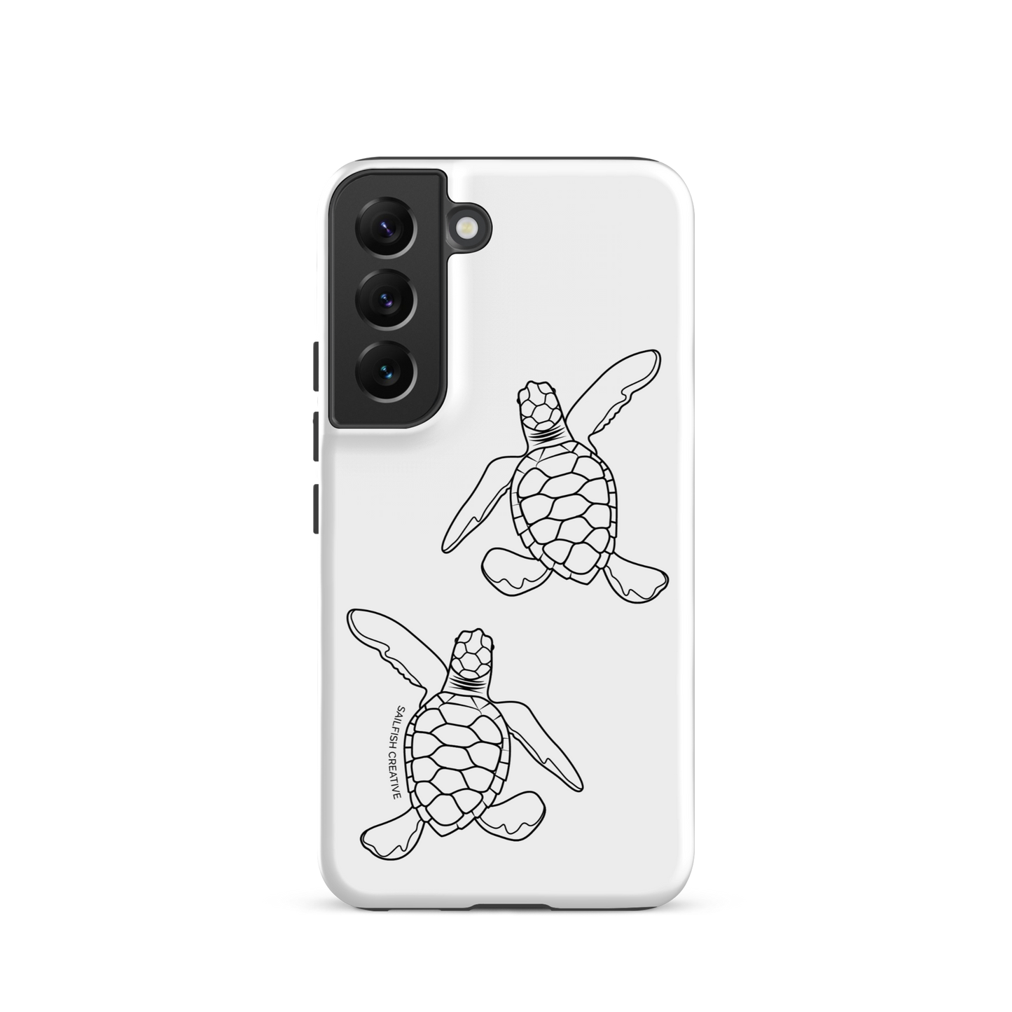 Samsung Phone Case - Turtle Hatchlings Outline