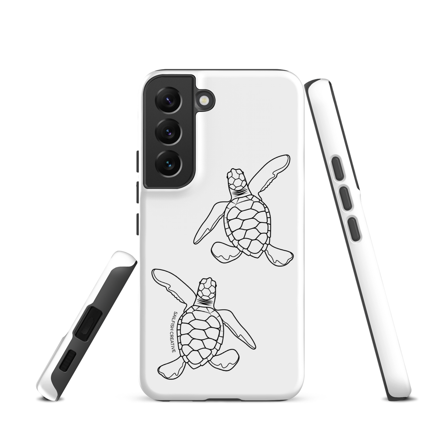 Samsung Phone Case - Turtle Hatchlings Outline