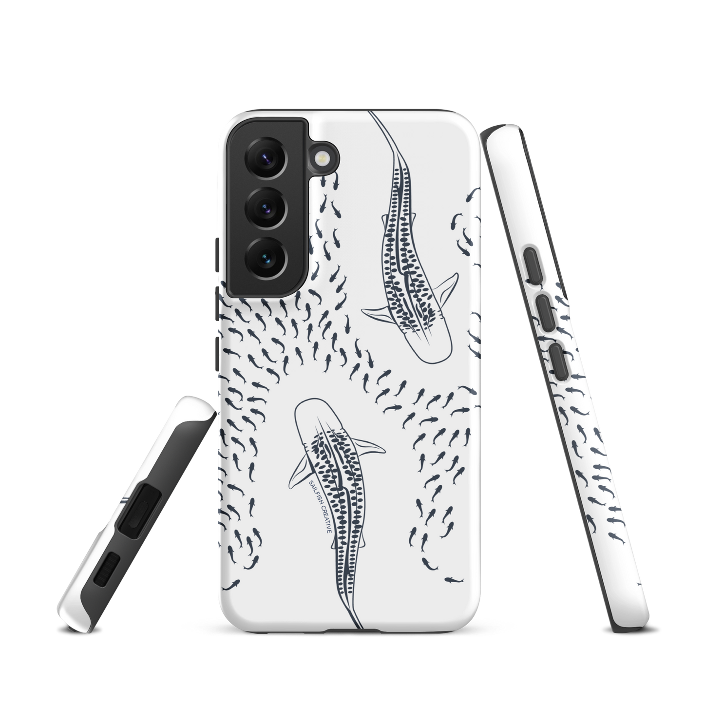 Samsung Phone Case -  Tiger Sharks Outline
