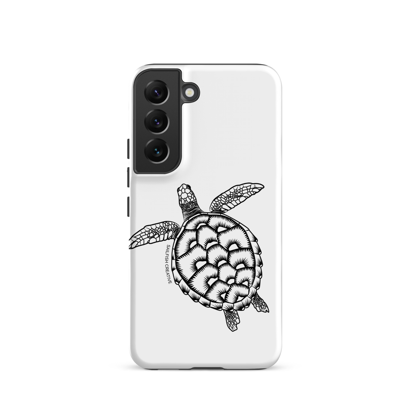 Samsung Phone Case - Turtle Outline