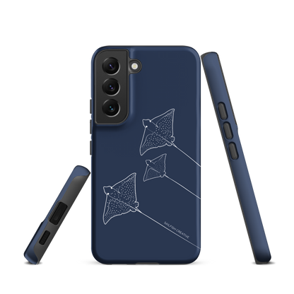 Samsung Phone Case -  Eagle Ray Outline Navy