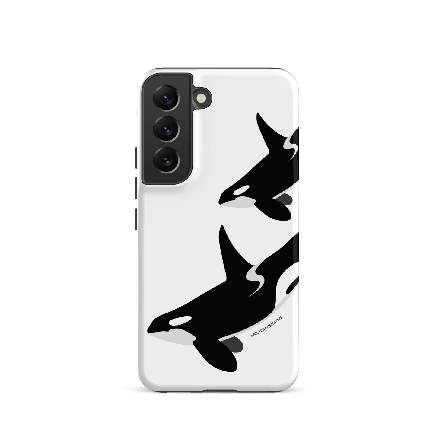 Samsung Phone Case -  Orca Killer Whale White