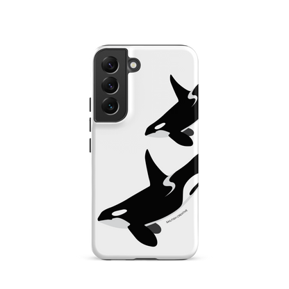 Samsung Phone Case -  Orca Killer Whale White