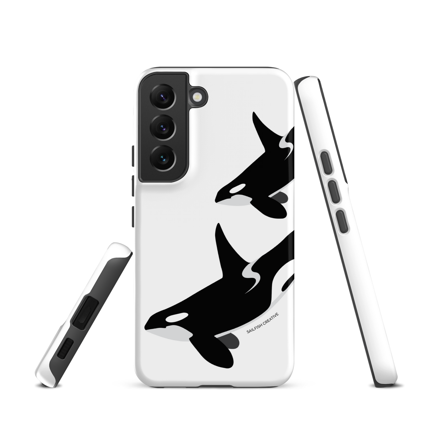 Samsung Phone Case -  Orca Killer Whale White