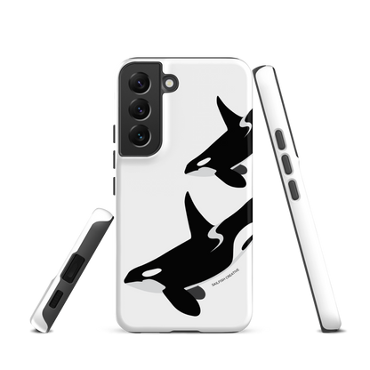 Samsung Phone Case -  Orca Killer Whale White