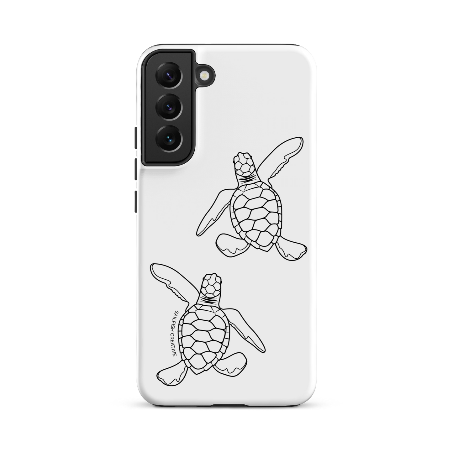 Samsung Phone Case - Turtle Hatchlings Outline