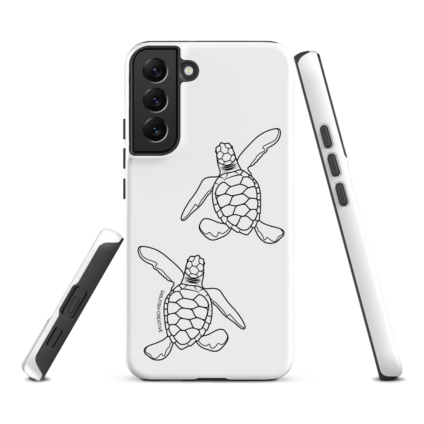 Samsung Phone Case - Turtle Hatchlings Outline