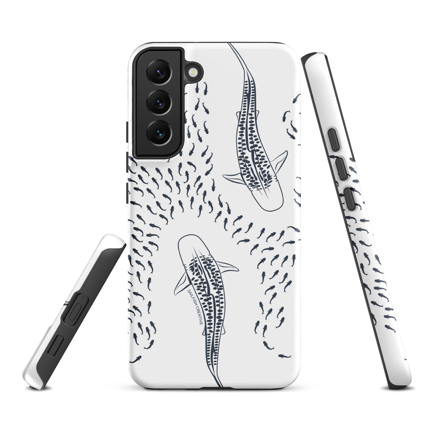 Samsung Phone Case -  Tiger Sharks Outline