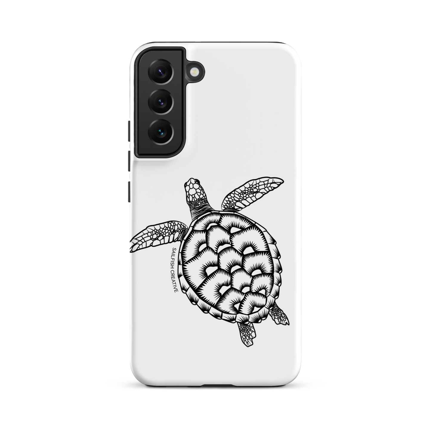 Samsung Phone Case - Turtle Outline