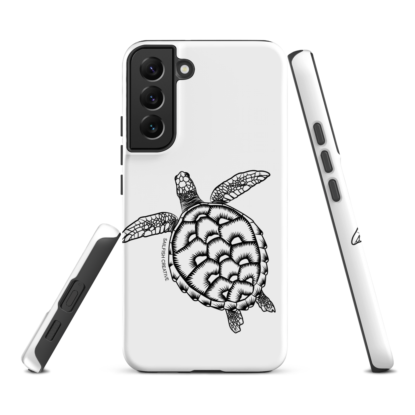 Samsung Phone Case - Turtle Outline