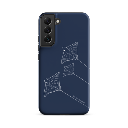 Samsung Phone Case -  Eagle Ray Outline Navy