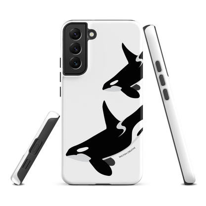 Samsung Phone Case -  Orca Killer Whale White