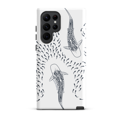 Samsung Phone Case -  Tiger Sharks Outline