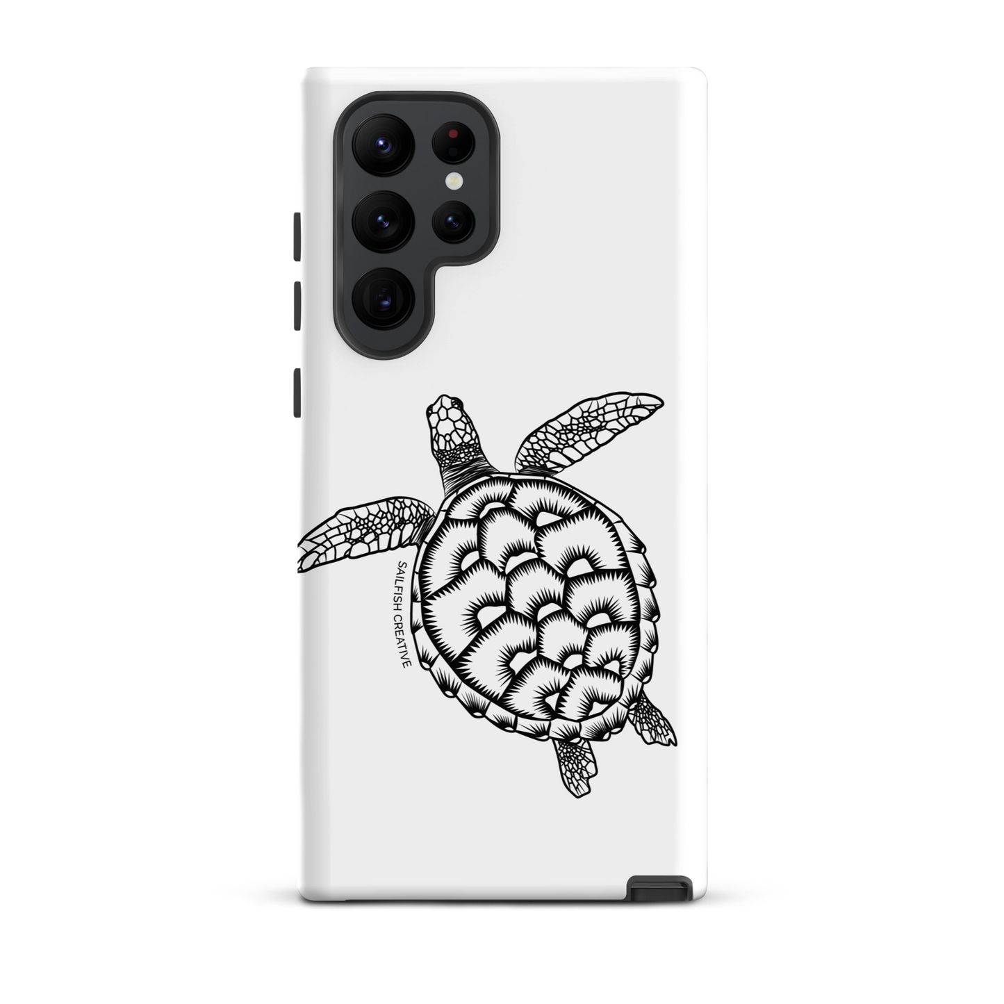 Samsung Phone Case - Turtle Outline