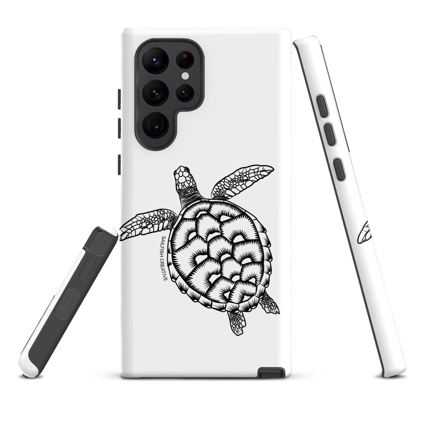 Samsung Phone Case - Turtle Outline