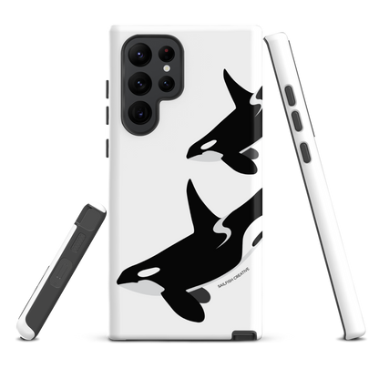 Samsung Phone Case -  Orca Killer Whale White