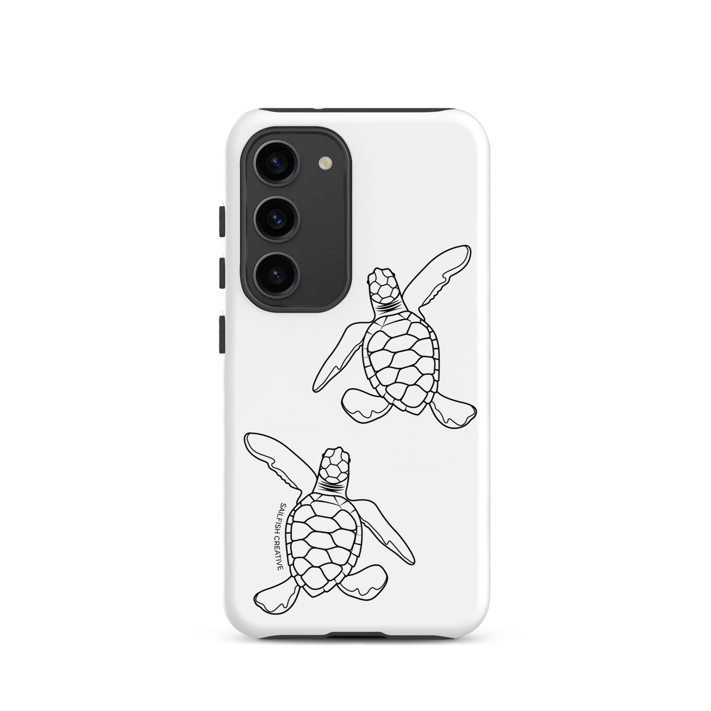 Samsung Phone Case - Turtle Hatchlings Outline