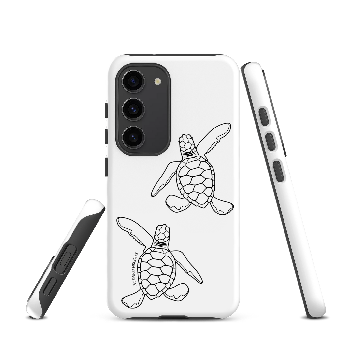 Samsung Phone Case - Turtle Hatchlings Outline