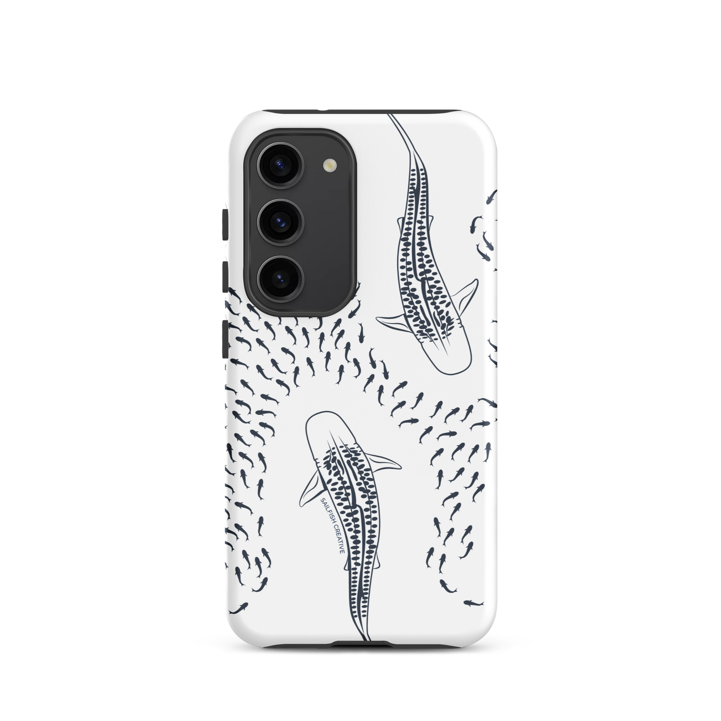 Samsung Phone Case -  Tiger Sharks Outline