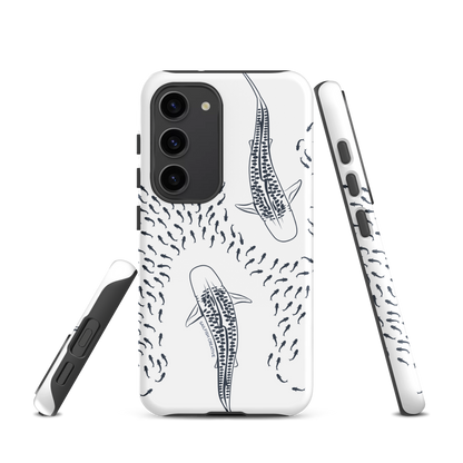 Samsung Phone Case -  Tiger Sharks Outline