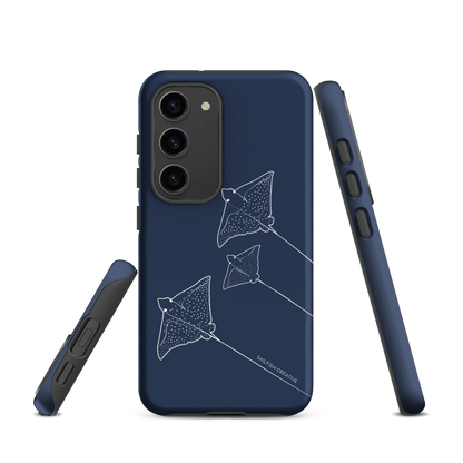 Samsung Phone Case -  Eagle Ray Outline Navy