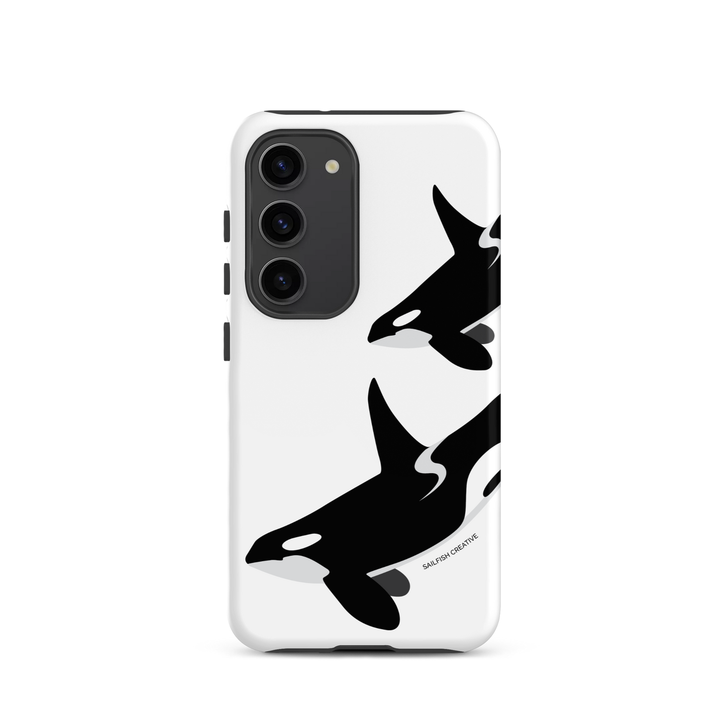 Samsung Phone Case -  Orca Killer Whale White