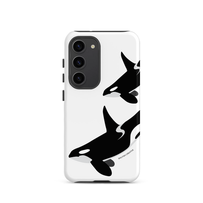 Samsung Phone Case -  Orca Killer Whale White
