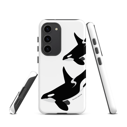 Samsung Phone Case -  Orca Killer Whale White