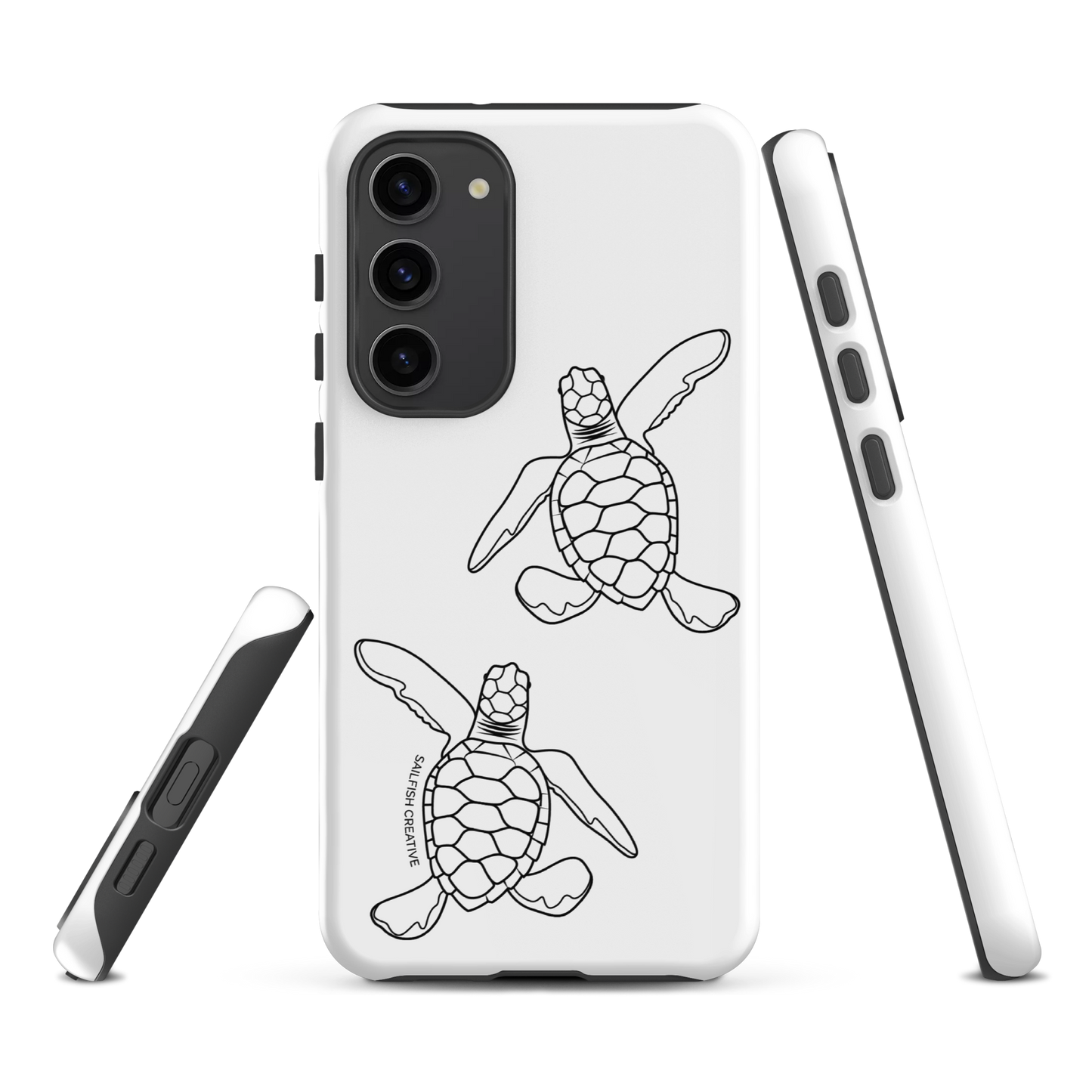Samsung Phone Case - Turtle Hatchlings Outline