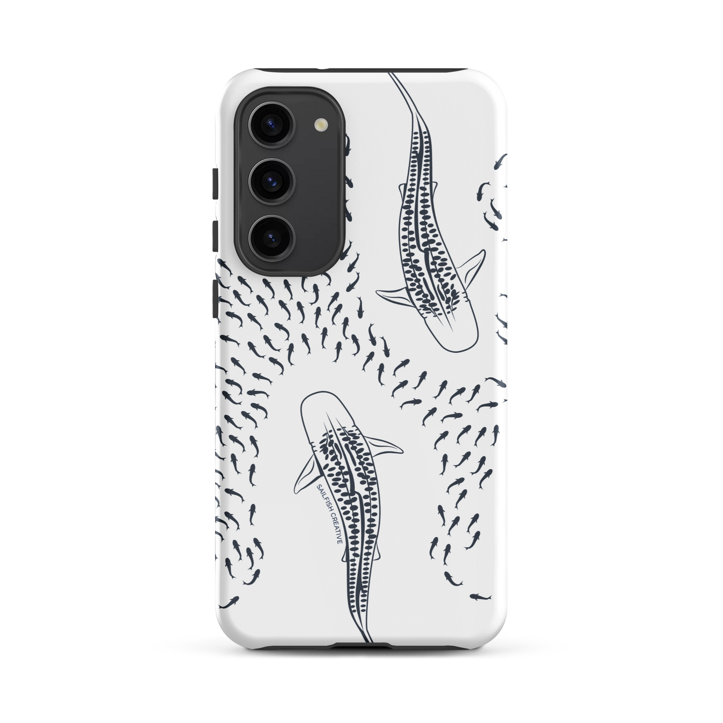 Samsung Phone Case -  Tiger Sharks Outline