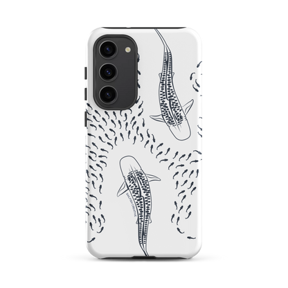 Samsung Phone Case -  Tiger Sharks Outline
