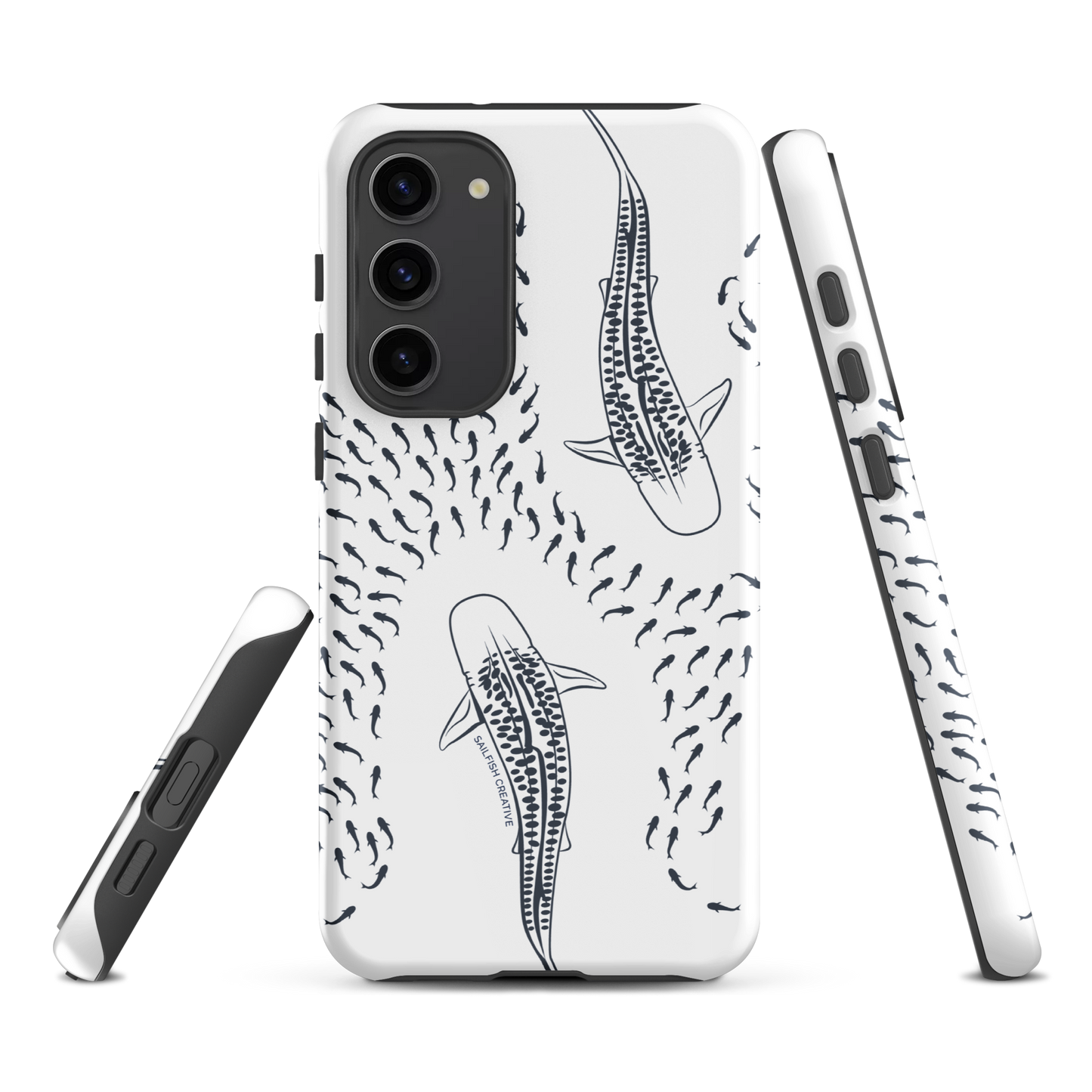 Samsung Phone Case -  Tiger Sharks Outline